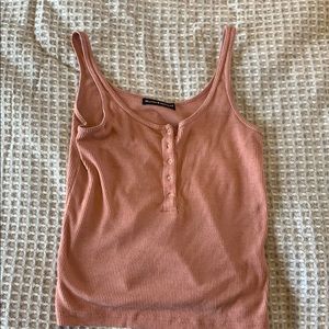pink brandy melville tank